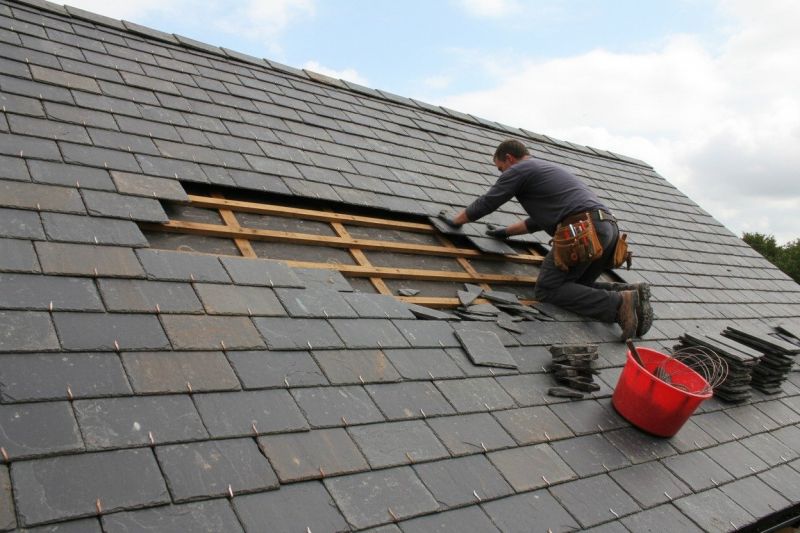 Slate Roof Construction detail